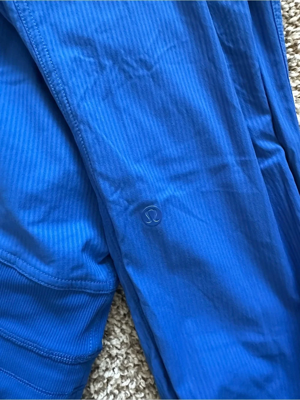 lululemon athletica Cobalt Blue Track Joggers